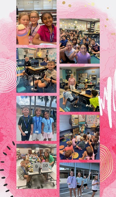 LaurelOakElem's tweet photo. Summer felt a little too long without them!  Reunited on campus... Students, Teachers and Staff!  Welcome Back Dolphins! https://t.co/3kA7UExZRb
