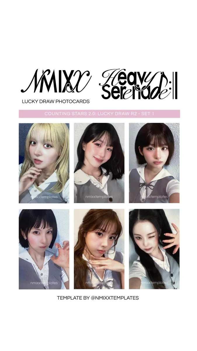 NMIXX TEMPLATES (엔믹스) в X: „ᯓ☆ NMIXX (엔믹스) - Heavy