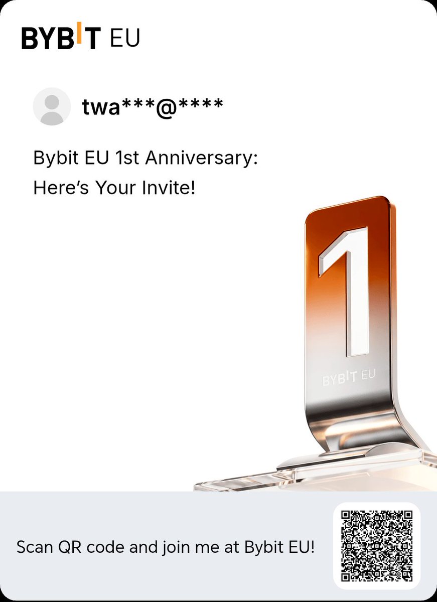 UderzP's tweet photo. Use my referral code to get started and claim your €25 in BTC reward as a qualified referee! #BybitEUAnniversary https://t.co/OZx8EXndOP https://t.co/nAocRf6sKo
