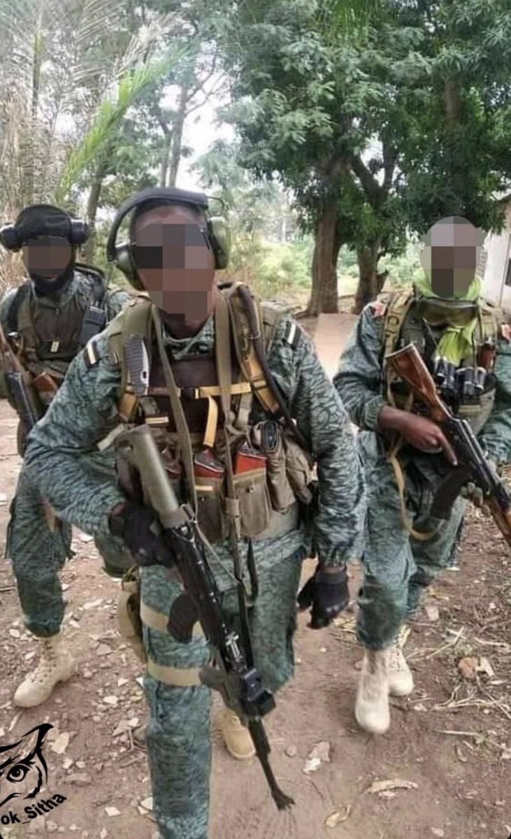 KruschikiSupply's tweet photo. KSC Mozart Combat Uniforms available now

What is this strange camo? 

It is the Ivory Coast’s Ministry of Forests and Water Camouflage. While it was originally fielded by them, the uniforms soon made their way into the hands of troops trained by Russian Mercenaries in Africa, particularly the C.A.R. 

After literal years of searching, we were able to find a bolt of this fabric, and were able to make 14 combat shirts and 14 pairs of pants. These are an upgraded, modern cut- since the original camo uniforms occasionally pop up on the market, we didn’t want to clone something still obtainable, so we decided to have some fun with it. Obviously, this whole project is non political, and was only done due to the uniqueness of the color and pattern.
