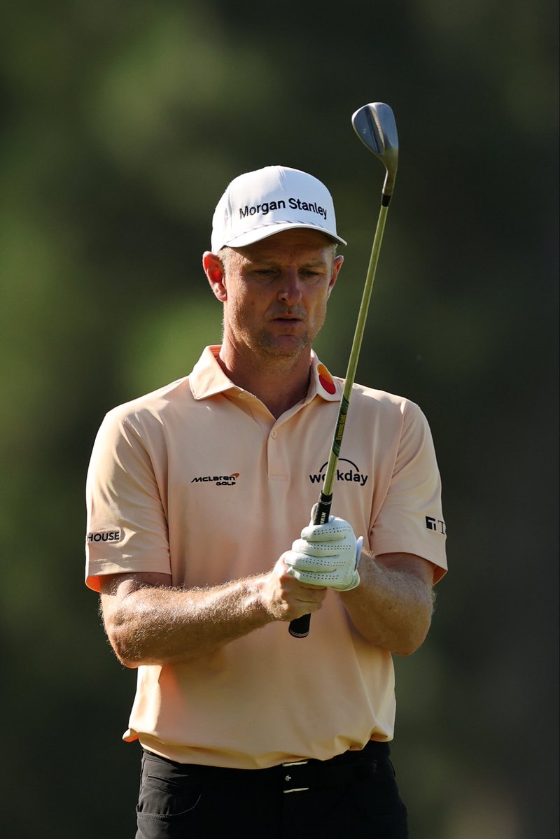 JustinRose99's tweet photo. Friday night caption contest… 

After a lovely level par… Hoping for a big Saturday moving day @FedExChamp 🙏 https://t.co/hlqNCGDmDd
