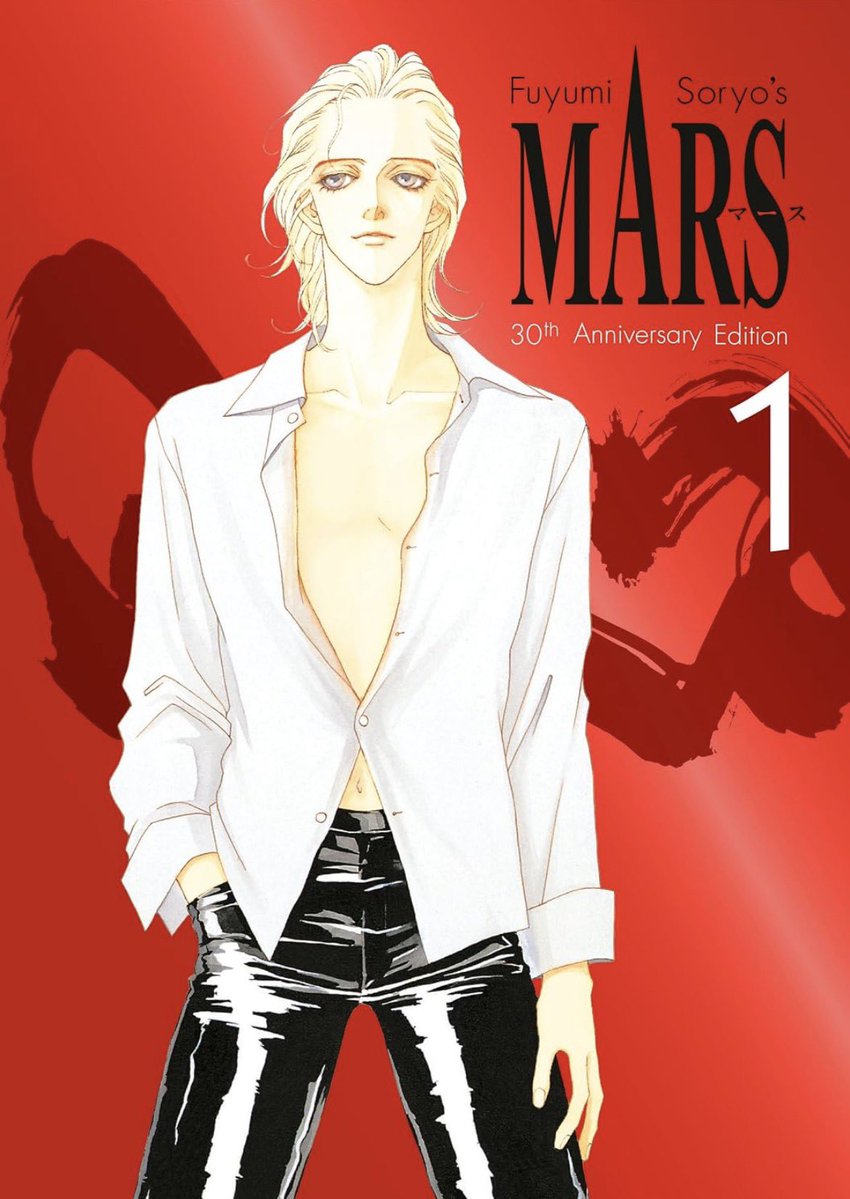 MangaAlerts's tweet photo. 🎉Follower Friday Giveaway🎉 

This week, I want to give away a copy of the 30th Anniversary Edition of Mars by Fuyumi Soryo

🎨To enter: Follow, Like, &amp; RT and comment your favorite artwork from any artist!
🎨Open to Everyone🌎
🎨Ends August 21st, 2026📆 https://t.co/ERZpnWZNnq
