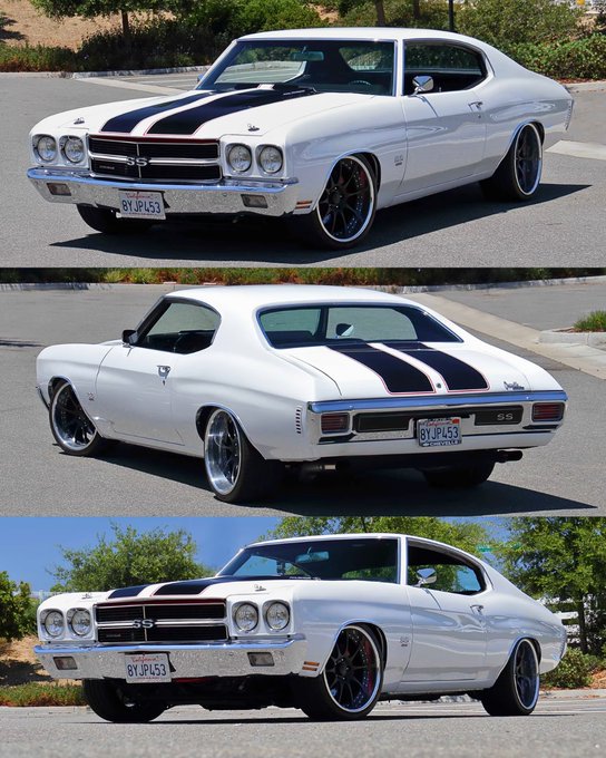 AmandaSmith5213's tweet photo. Hardest choice you’ll make all week. If you could only keep ONE of these garage queens for the weekend, which one are you driving?1️⃣ '62 Thunderbird2️⃣ '59 Buick Electra3️⃣ '70 Olds 442 / '72 Gran Torino4️⃣ '70 Chevelle SS #ClassicCars #MuscleCars #AmericanMuscle #CarCommunity https://t.co/1BFwsHGVnt