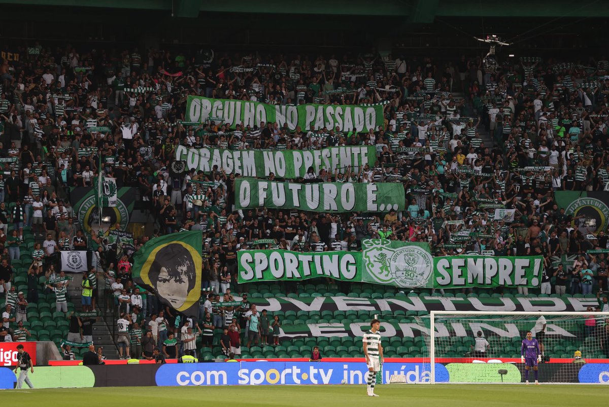 Supporters1906's tweet photo. Dos fracos não reza a história. 
Estamos de volta 🏴‍☠️ https://t.co/F6rTNNaM8m