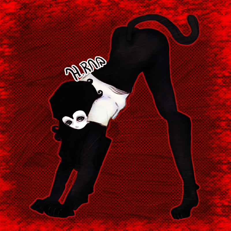 HabitzRabbit's tweet photo. Remember to do your stretches!! 

Also! HR now has a monkey tail! He can be drawn with and without it dw :3

#HR #art #oc https://t.co/ReXqTqOhyu