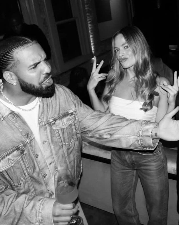 spicyhot1505's tweet photo. Drake and Margot Robbie partying together https://t.co/DMwK5fnaJr