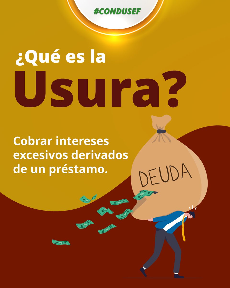CondusefMX's tweet photo. 💸 ¿Necesitas dinero urgente? 
🚨 ¡Cuidado con los préstamos “fáciles”!

❌ Los financiamientos irregulares pueden poner en riesgo tus finanzas.  

ℹ️ℹ️Infórmate y evita caer en la trampa. 

Lee el artículo completo 👇
https://t.co/ttNHTabwTd #AltoAlFraude

#AltoAlFraude https://t.co/RVjykViYso