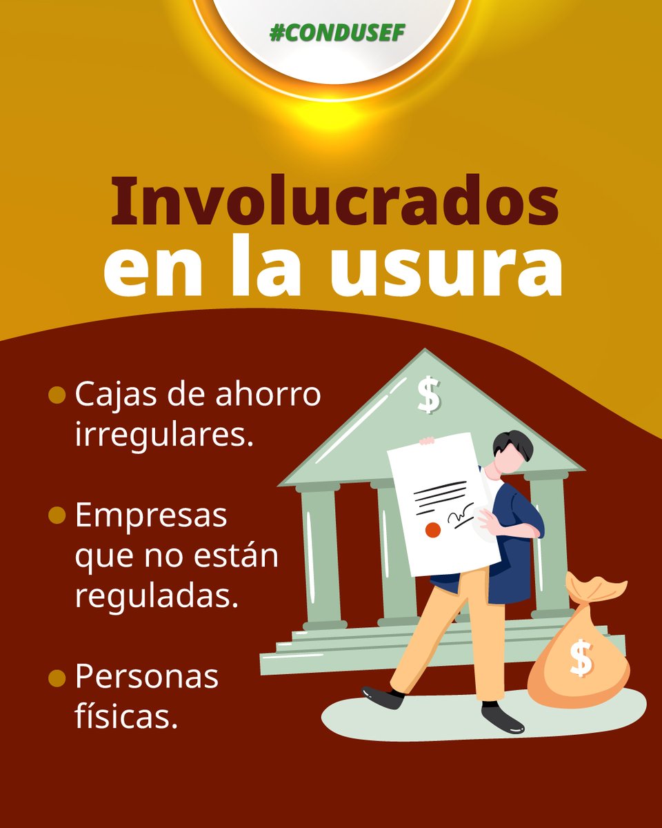 CondusefMX's tweet photo. 💸 ¿Necesitas dinero urgente? 
🚨 ¡Cuidado con los préstamos “fáciles”!

❌ Los financiamientos irregulares pueden poner en riesgo tus finanzas.  

ℹ️ℹ️Infórmate y evita caer en la trampa. 

Lee el artículo completo 👇
https://t.co/ttNHTabwTd #AltoAlFraude

#AltoAlFraude https://t.co/RVjykViYso