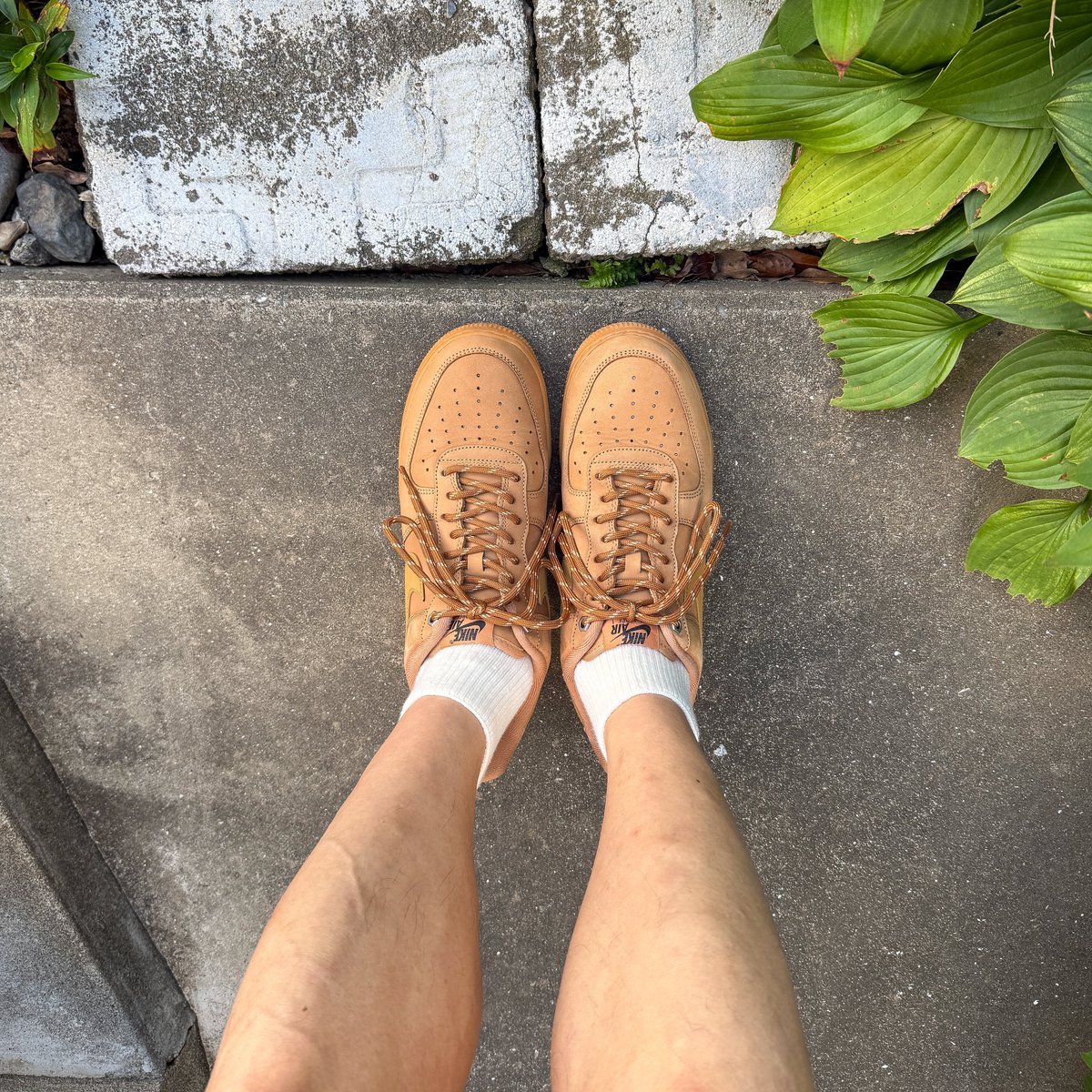 sthkzn's tweet photo. Nike
AIR FORCE 1 ‘07 WB
FLAX/WHEAT-GUM LIGHT BROWN-BLACK
夏休みも明日まで、ようやく雨が上がってきました。
少し遠出して帰りに寄り道してきますかね。
#nike #airforce1 #rasox #sotd #今日の足元 https://t.co/I0PQBCo3y8