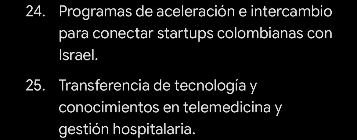 colsinPP's tweet photo. ¿Que ha hecho Palestina por Colombia? Absolutamente nada, ni puta mierda. 

¿Que ha hecho Israel por Colombia? Aquí les dejo. https://t.co/x3tE4EYnQh