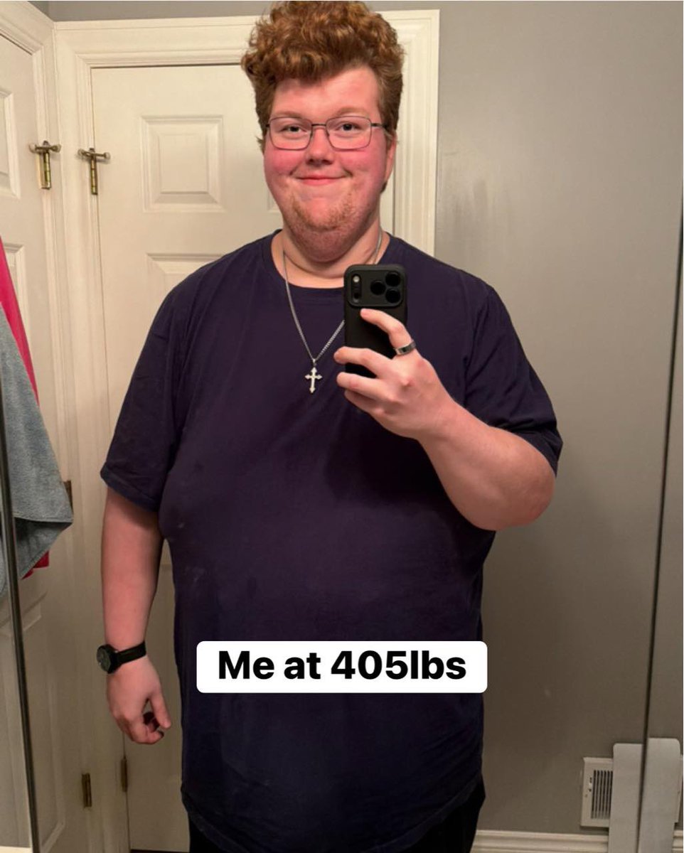 EthanBenard's tweet photo. Over 250lbs lost so far! 😁💪🏻

The journey from 500 to 400 has been the hardest thing I’ve ever endured. I’m super excited to hit that 399 mark, and I’m *extremely* nervous for the road from 400 to 300.

For now, I’m still fat, and I gotta keep going 💪🏻

#weightlossjourney https://t.co/Je7qxhKvgW