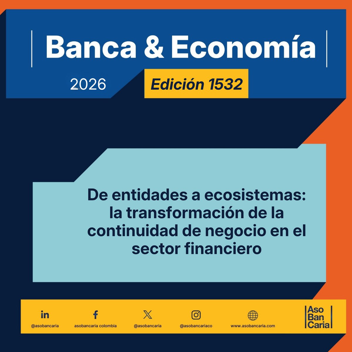 JoMalagon's tweet photo. 📲 Cuando todo está conectado, cualquier falla se puede multiplicar.

En Colombia, más del 82% de las operaciones financieras ya se hacen por canales digitales. Eso facilita la vida, pero también hace que los bancos, las Fintech y los proveedores tecnológicos dependan cada vez más unos de otros.

Al final, cuando hablamos de continuidad no solo se trata de sistemas, también de poder pagar, transferir o acceder a un servicio cuando lo necesitamos.

👉🏼 Y te pregunto: ¿cómo fortalecemos la coordinación en un sistema cada vez más digital?

Te leo en los comentarios.

https://t.co/A87X4ukXpY