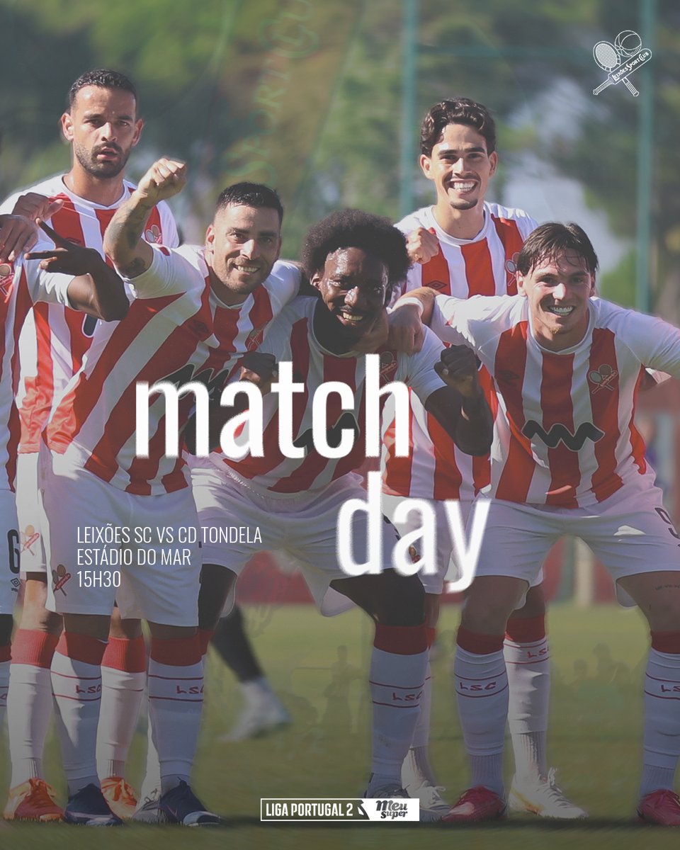 leixoessad's tweet photo. É dia de jogo, é dia de Leixões! Hoje, todos ao estádio! 🌊
Leixonenses, vamos pintar o 𝕸𝖆𝖗 de vermelho e branco 😍
#ArmadaDoMar • #LSCxCDT • #LigaPortugalMeuSuper https://t.co/04obAYqpoH