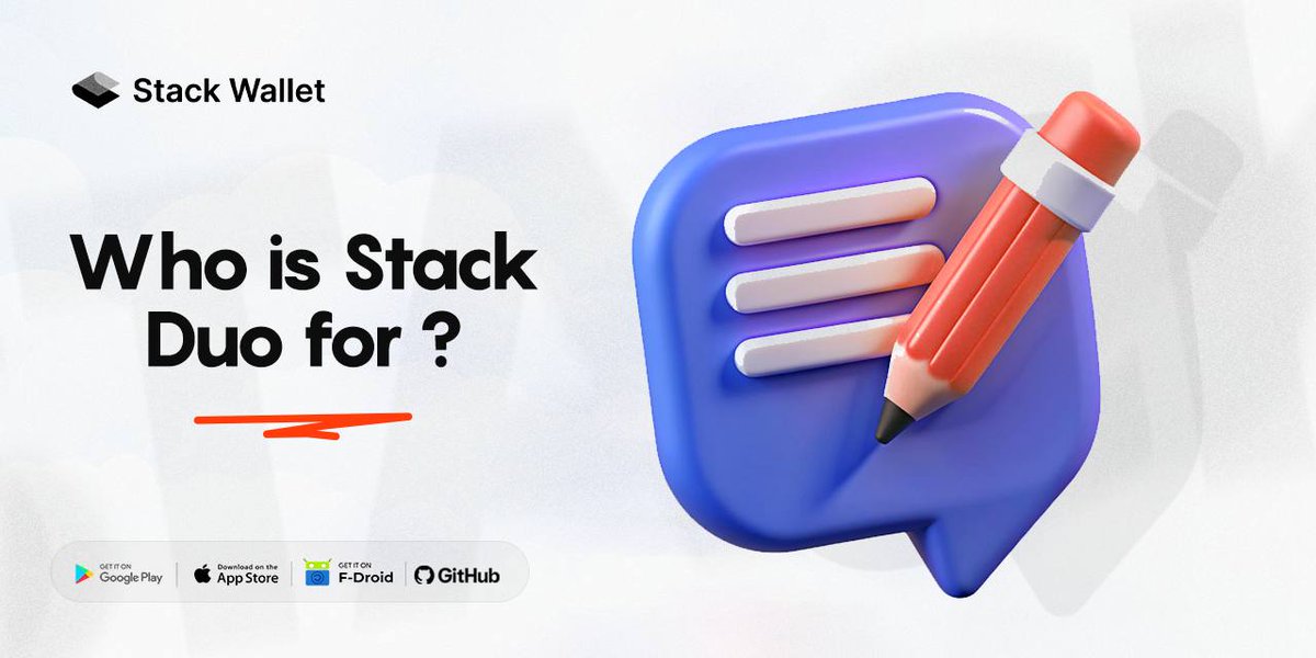 stack_wallet's tweet photo. For those who don’t want to have to choose between simplicity and privacy.

For those who believe that Bitcoin and Monero should remain under *your* control - without unnecessary compromises.

Stack Duo is built for you 🫵 https://t.co/lfMDR2Cm1g