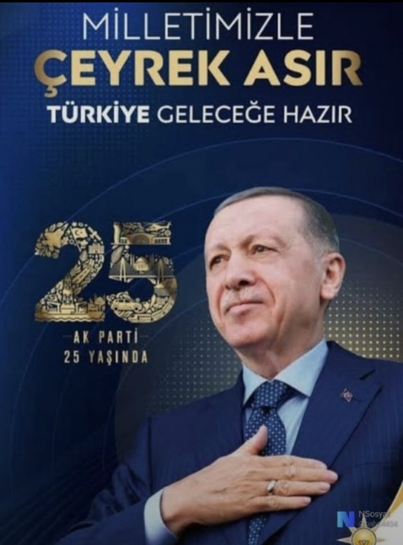 Seherrdrsn's tweet photo. #Niceyıllara
#AKParti25Yaşında 
#türkiye
#RecepTayyipErdoğan https://t.co/2VddtKDBJl