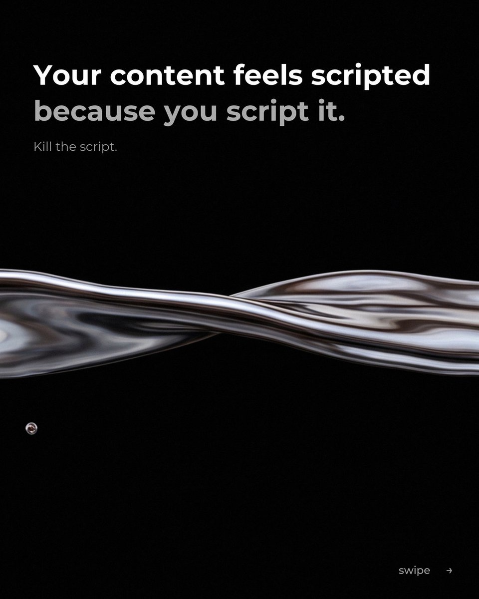 mrdavideid's tweet photo. Your content feels scripted because you are scripting it.

IGNIS - We Win. https://t.co/BzU4KygWpx