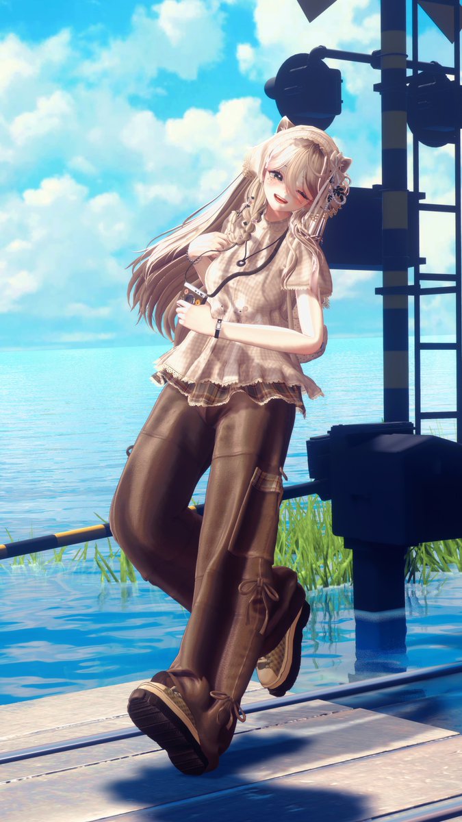 Chikamaro_vrc's tweet photo. Great day for pictures!☺️

#Mayo_3D 
#Dollit_S2 #GLAYUnknown 
#VRC #VRChatPhotography https://t.co/zlvKkSUvLe