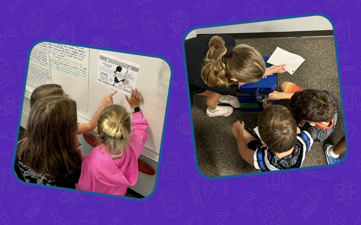 TopherJayson's tweet photo. First Friday = First Breakout

The first week of school is the perfect time to introduce my students to @breakoutEDU and give them the opportunity to flex their skills of critical thinking, collaboration, communication, and creativity!

#BreakoutEDUAmbassador https://t.co/f2L6KXkfZt