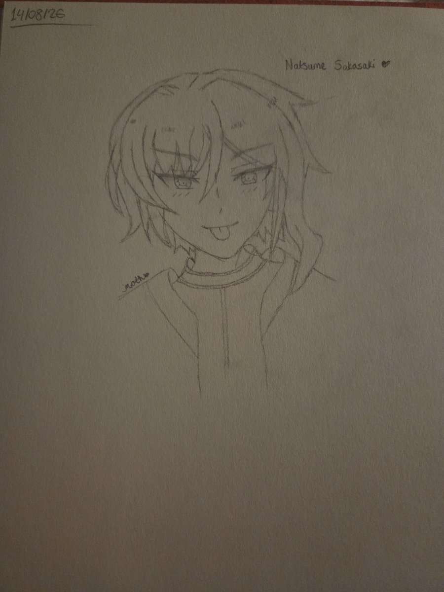 NatsumeCrumbs's tweet photo. A Natsume doodle! A big improvement from the last time I drew him #enstars #あんスタ #art #drawing #natsumesakasaki https://t.co/uMmfZpySUT