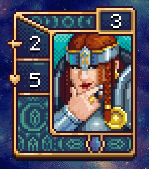 GrumbleGrowl's tweet photo. CARD SPOTLIGHT - Gloaming Deep Tactician (Art by @Kwad_rat )

Teal's shields can utterly shut down an enemy offense. The Gloaming Deep Tactician puts the edge back in defense, gaining bonus attack equal to the shield value in her lane.

Wishlist on Steam: https://t.co/J8UqpeiNRb https://t.co/G1fCicfcVU