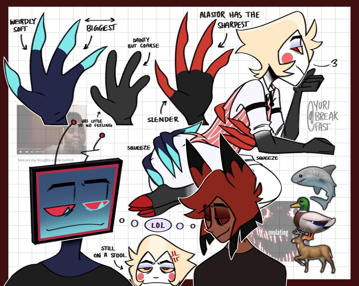 yuribreakfast's tweet photo. #applemediafriday (2) 📺🍎📻 • size comparison !! take these doodles
#applemedia #hazbinhotel https://t.co/Du6hDM5wyI