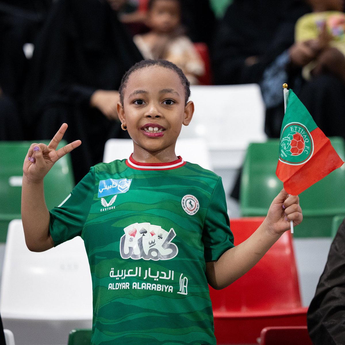 Ettifaq's tweet photo. جمهـورنا يستـاهل يـفرح 💚❤️

#الاتفاق_الرياض | #دوري_روشن_السعودي https://t.co/A2mDduthOs