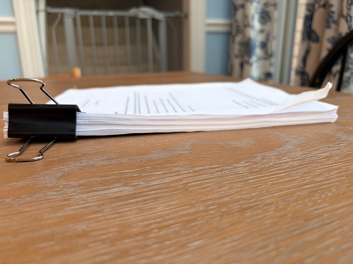 gavinortlund's tweet photo. So ... I'm writing a novel. First draft done. Now editing. More to come! https://t.co/ofRW9hH9D1