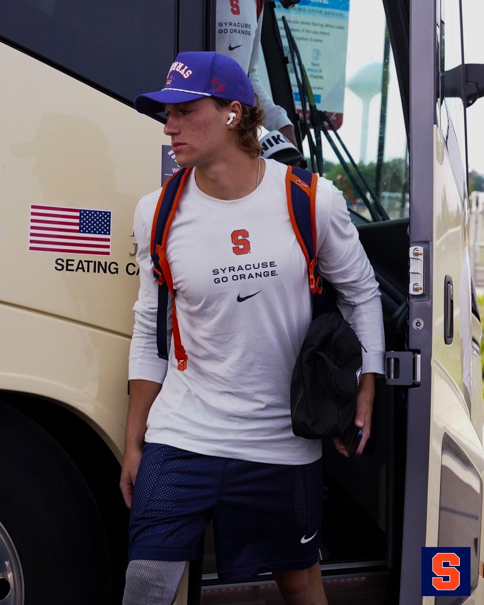 CuseMSOC's tweet photo. We are on location😉 https://t.co/5hRLHrx9UP
