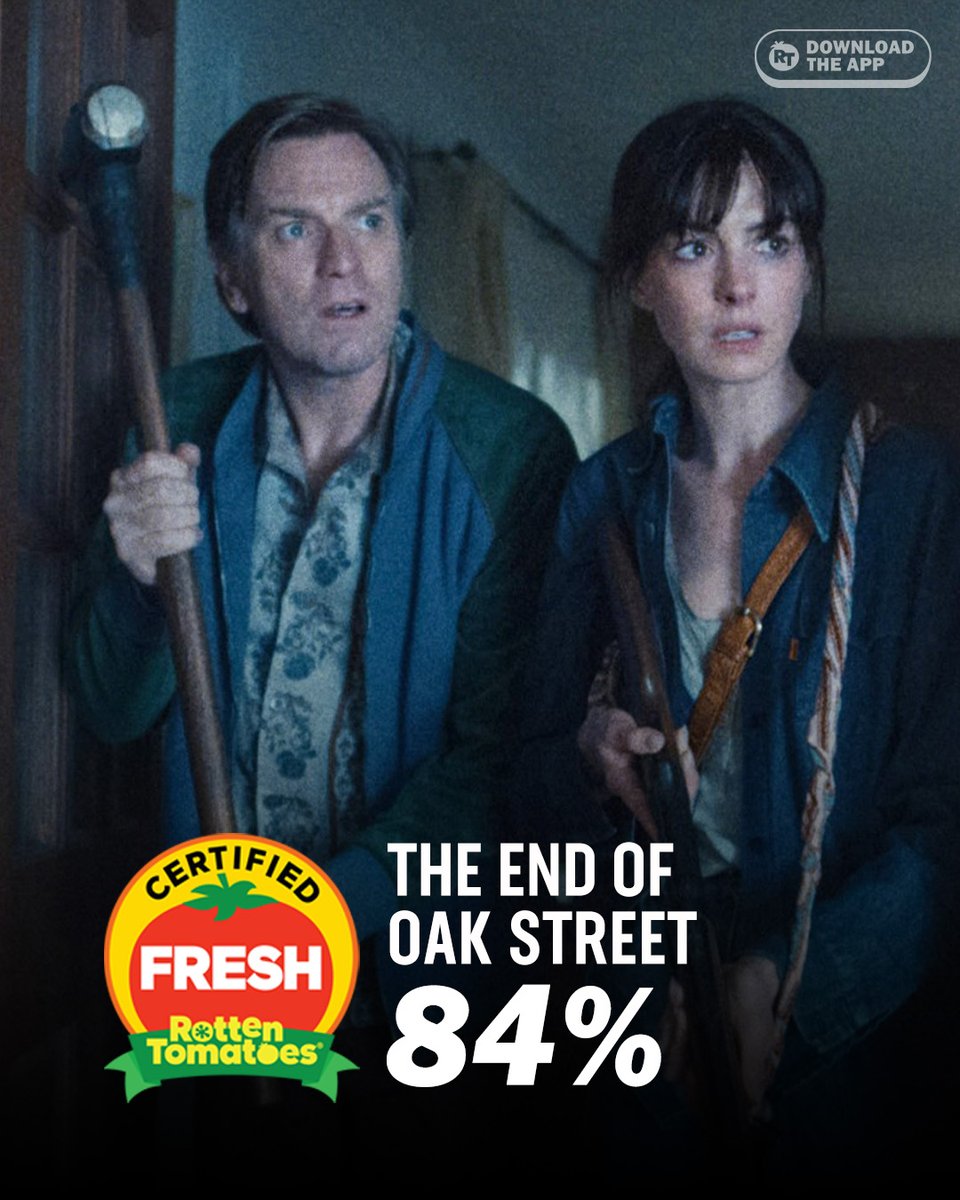 RottenTomatoes's tweet photo. #TheEndOfOakStreet is Certified Fresh at 84% on the Tomatometer, with 195 reviews: https://t.co/hRYi38ajkt https://t.co/8tKxcBlU0u