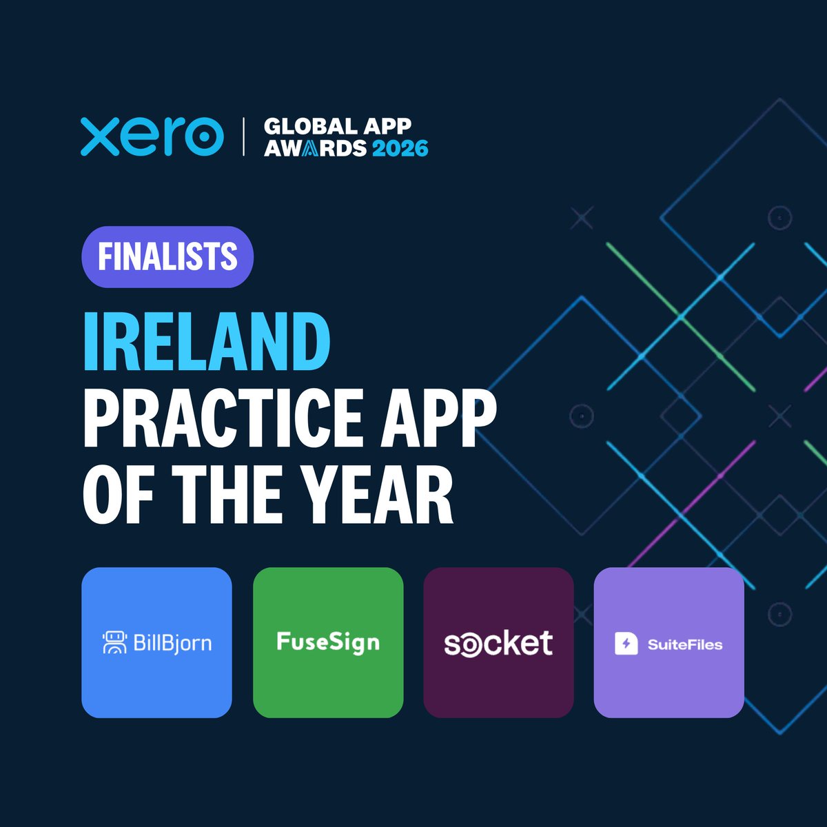 XeroAPI's tweet photo. Practice App of the Year 📊

🇨🇦 Canada: Content Snare, G-Accon, Joiin, Socket
🌏 Asia: G-Accon, SimpleAI, Tax Star, Tofu
🇮🇪 Ireland: BillBjorn, FuseSign, Socket, SuiteFiles https://t.co/wUeWY5tUb0