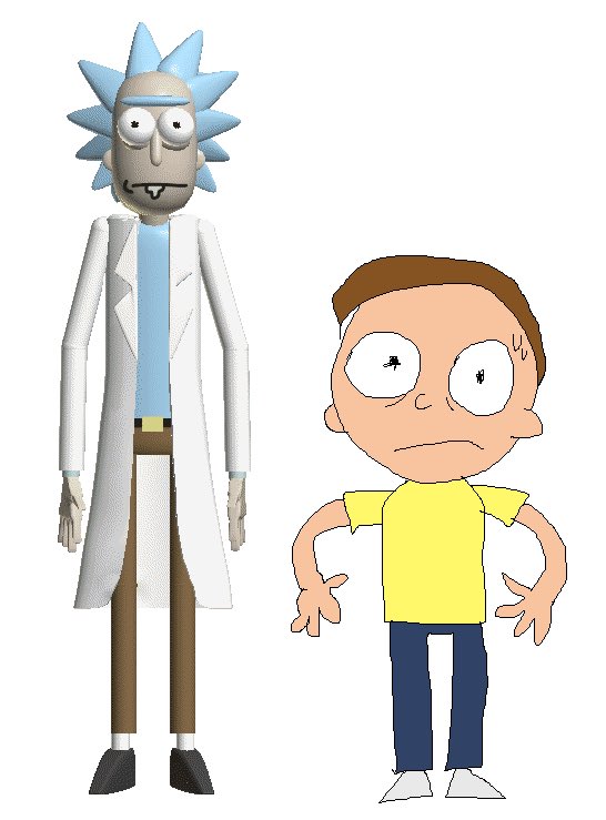 ryder1stPrizeBF's tweet photo. if rick and morty was in the baldis basics! wow! so real and cool https://t.co/HxaGSA31Lk