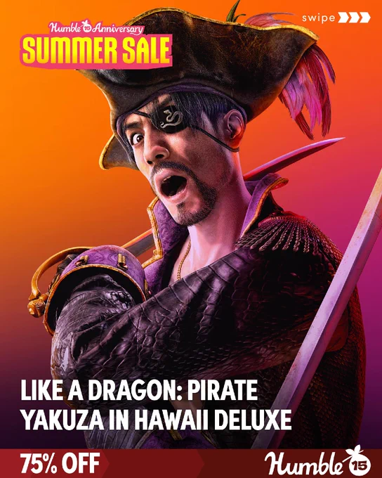 Like a Dragon: Pirate Yakuza in Hawaii Deluxe 75% off