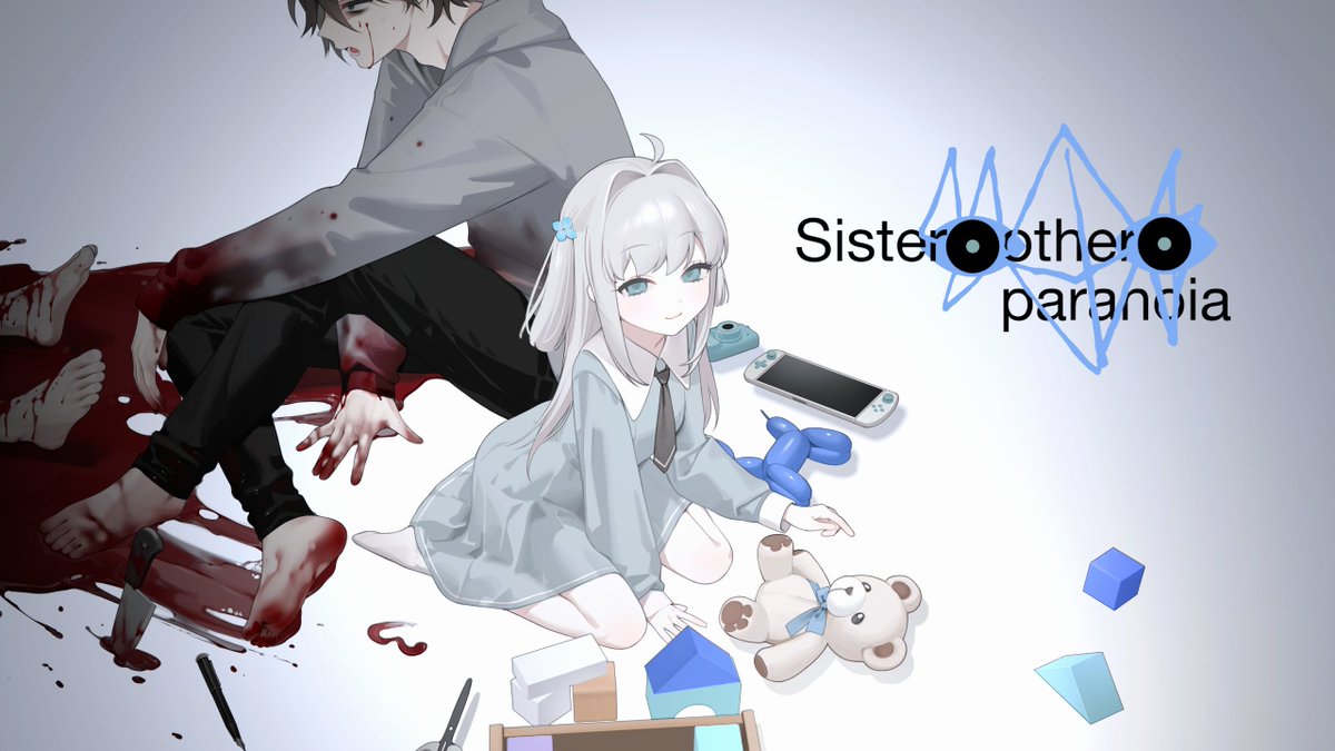 nyalra's tweet photo. ヴィジュアルノベルゲーム
『妹・他者・パラノイア』
Visual Novel
Sister, Other, Paranoia

いもうと以外、ぜんいん死ね。
Everyone else should die,
except my sister.

ただいまリリース開始しました♫
It's officially out now! https://t.co/OJlZonrNre