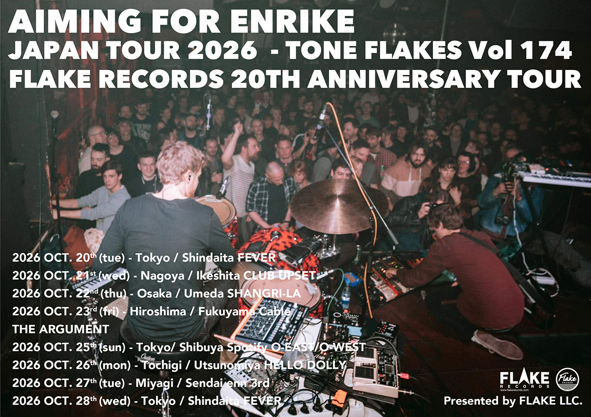 DAWA_FLAKE's tweet photo. ノルウェー爆裂2ピース！AIMING FOR ENRIKE
約2年半ぶりのJAPAN TOUR決定！
envyとMONOによる新たなるフェスティバルTHE ARGUMENTへの出演を含み初の宇都宮、仙台公演を合わせての全8本！
オフィシャル先着先行中 
FLAKE店頭でも大阪公演の最優先入場チケ販売中！
https://t.co/YovDzXAunU https://t.co/qVrBZ8V0gs