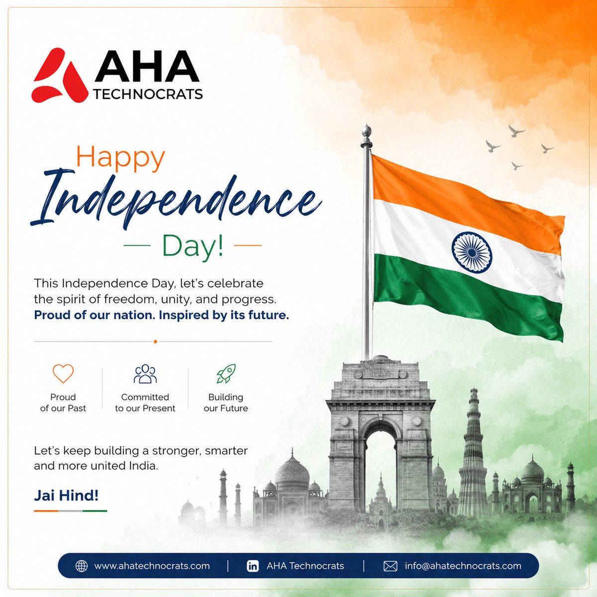 pasha_ind's tweet photo. 🇮🇳 Happy Independence Day! 🇮🇳

Today, we celebrate not just our freedom, but the courage, sacrifices, and dreams that built our nation.

May we continue to grow, contribute, and make India stronger in our own little ways.

Proud to be Indian. 🇮🇳

Jai Hind! ❤️🤍💚 https://t.co/RFnJlE1UKt