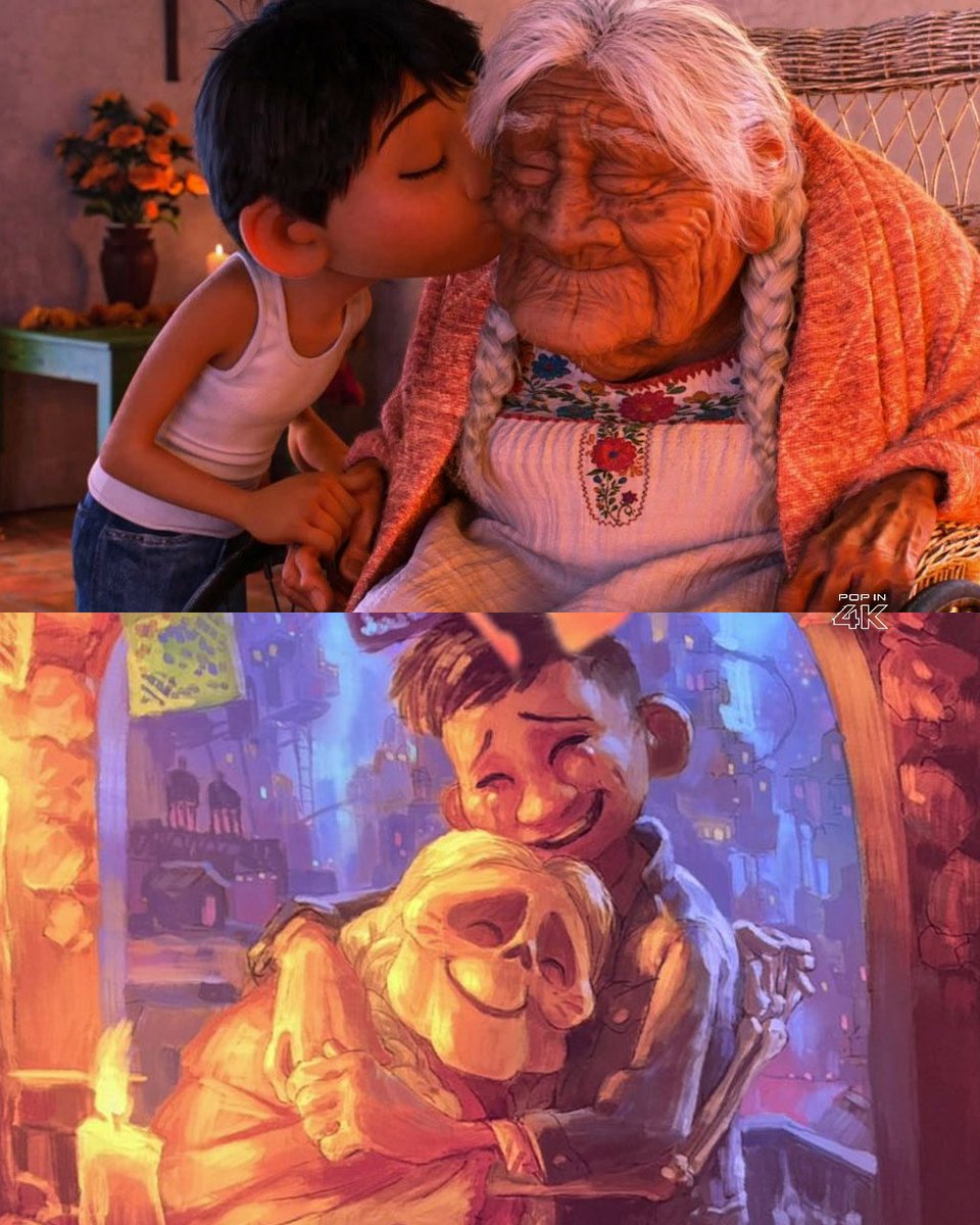 POPin4k's tweet photo. Miguel and Grandma Coco reuniting in the first concept art from COCO 2… oh this is going to emotionally destroy me https://t.co/JM0HnS4n9L