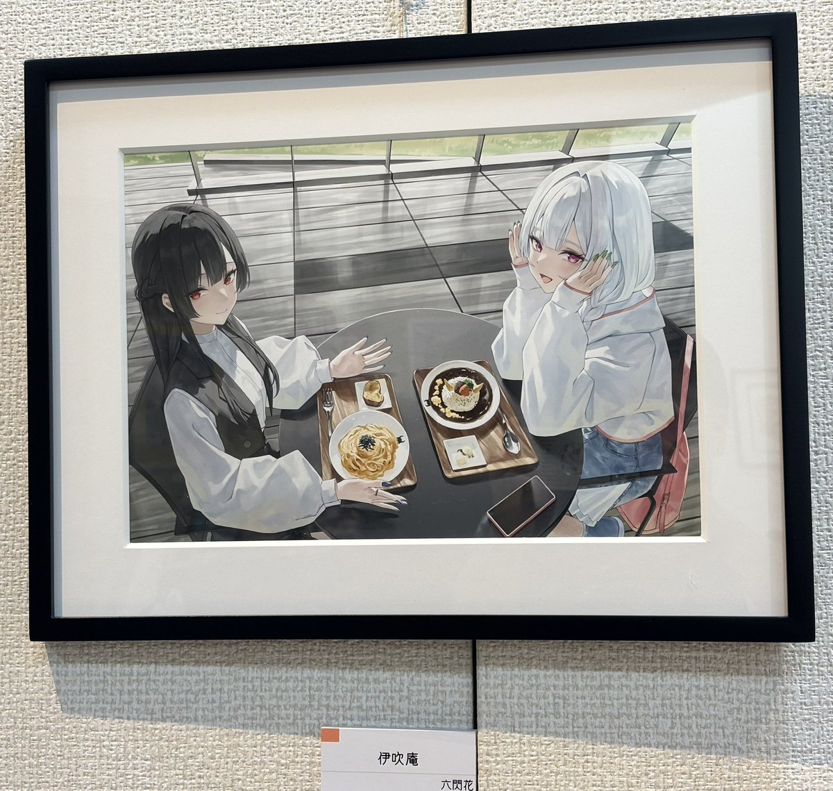 pero0318's tweet photo. ��麗で可愛いイラストが観れて幸
帰りに聖地巡礼
鶏そぼろと牛そぼろの食感の違いが楽しい
とんがりコーンは石田三成の兜かな？
ご馳走様でした
#ときめぐり展 https://t.co/saUwkHEnOE