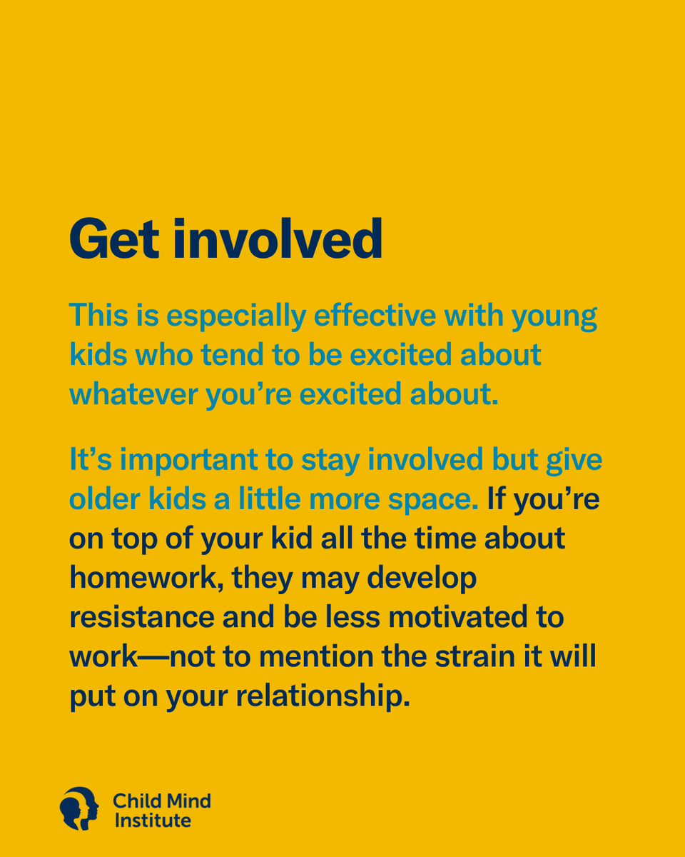 childmindinst's tweet photo. "Why won't they just try harder?" is one of the most common questions we hear from parents — but motivation issues are rarely about willpower.

Our guide breaks down practical ways to help kids re-engage with school: praising effort over outcomes, connecting schoolwork to long-term goals, and knowing when it's time to loop in a teacher or outside support.

This is one of several back-to-school resources we're sharing this month, with more tips coming on everything from first-day jitters to homework routines that actually work.

https://t.co/aXYeQZDDQo