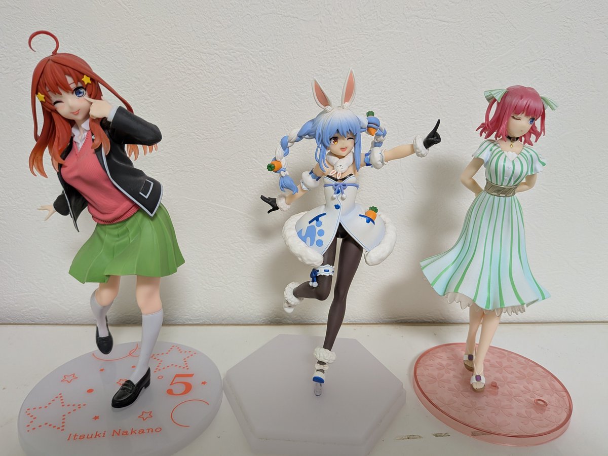 2つ目〜！！ フィギュア！！ 昔すげぇ五等分の花嫁とホロライブ好き