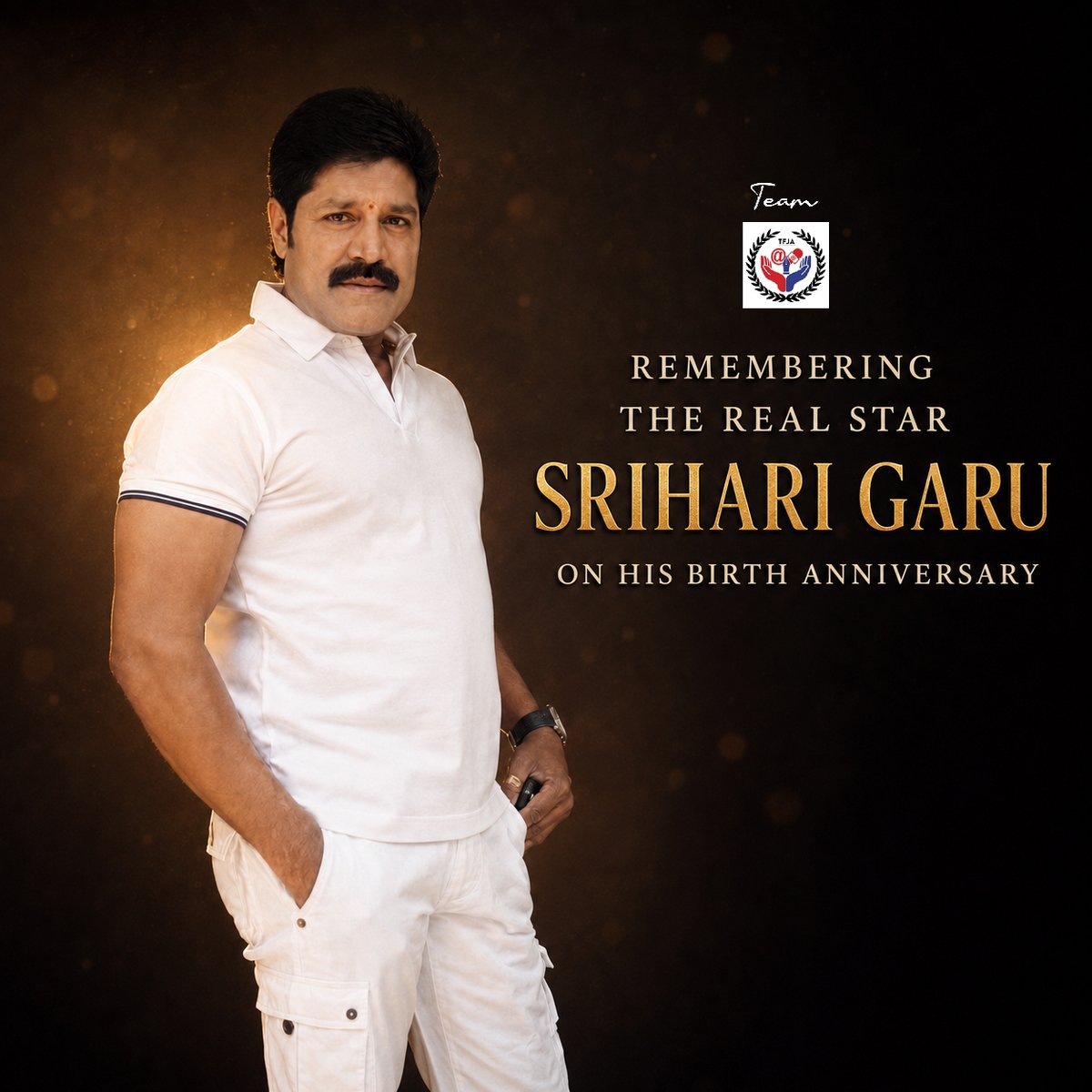 FilmJournalists's tweet photo. #TFJA Members Remembering the Real Star #SriHari garu on his Birth Anniversary.

#HBDSriHari #HappyBirthdaySriHari #RememberingSriHari https://t.co/3HNS2nA2q9