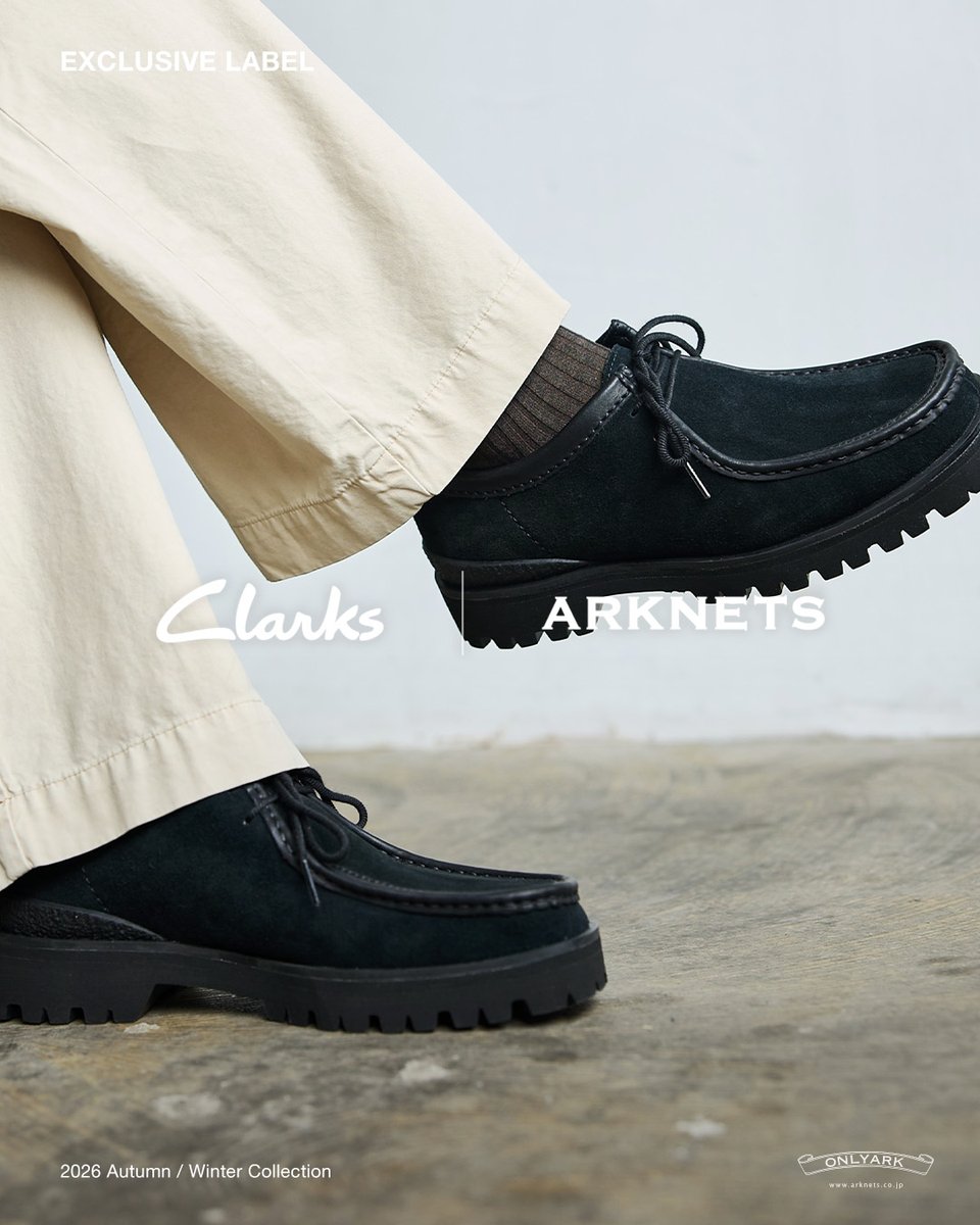 arknets_info's tweet photo. \ご予約受付中/
【Clarks】限定モデル登場
通常は展開ないカラーリングに仕上げたことで、クラシックなモデルでありながらも、個性が引き立つ唯一無二の一足に仕上げたアイテム。
🔗https://t.co/eNra0p964i
#クラークス #arknets #アークネッツ https://t.co/aVphi0AxdW