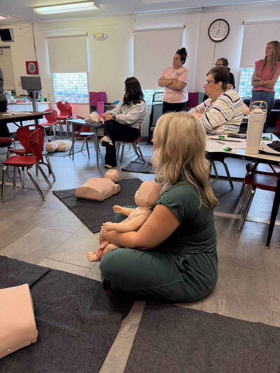 SSRCStrong's tweet photo. Our staff is kicking off the new school year with CPR and First Aid training! We’re committed to keeping our students safe, supported, and cared for every step of the way. https://t.co/giIaELuG5E