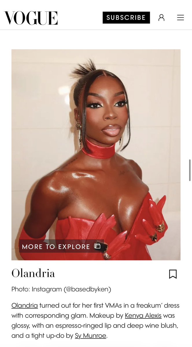 bombshellbunz's tweet photo. vogue calling olandria the best beauty of the week https://t.co/NQr3rqC7Ln