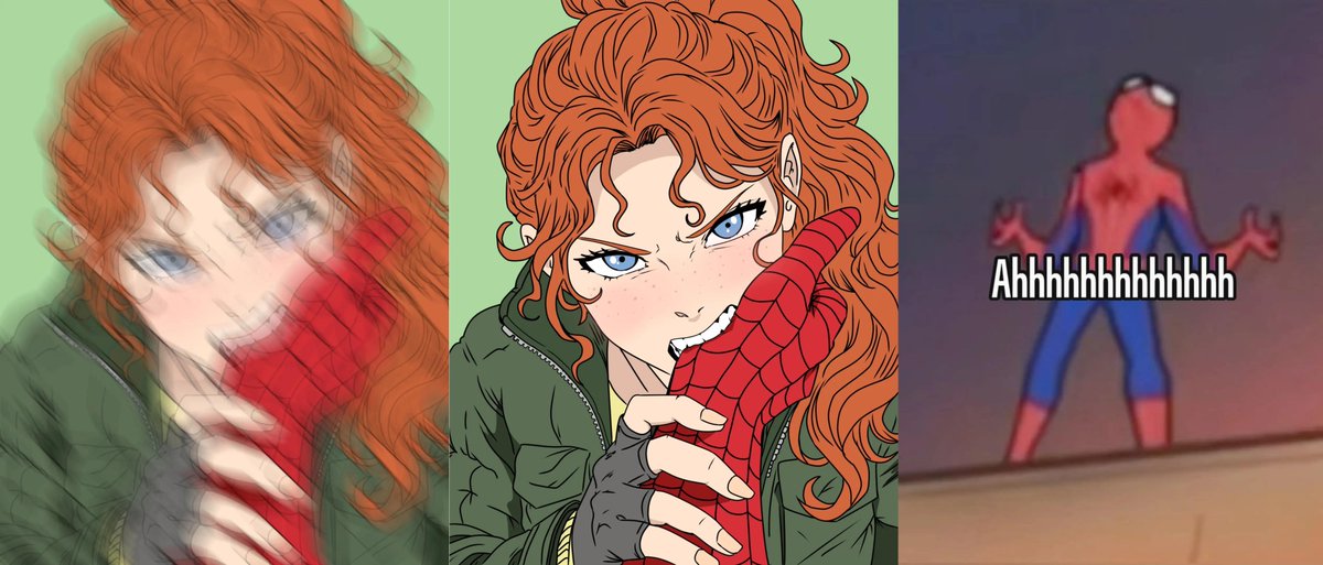 AkkuaMagunusu's tweet photo. Cuidado Peter, Jean fica furiosa quando está com fome 🥀
©️ lizzzZy https://t.co/kJMsBfzqRA
#SpiderManBrandNewDay #BrandNewDay #SpiderMan #JeanGrey #SpiderPhoenix https://t.co/aCMWy8Yi13