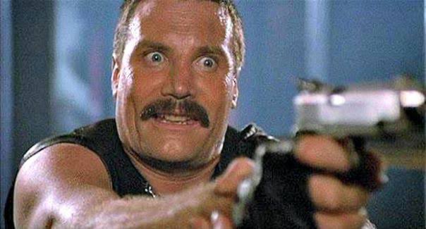 MFMad's tweet photo. @SatFreakShow Vernon Wells - 1981 The Road Warrior (Wez) 1985 Commando (Bennett) 1996 Space Truckers (Mister Cutt) https://t.co/jlI6RV3OXt