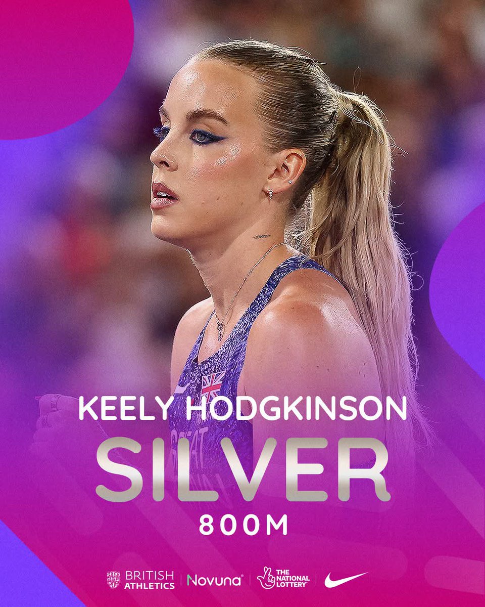 BASCSupporters's tweet photo. Massive battle to close out tonight at the European Champs 🏃‍♀️🏃‍♀️🏃‍♀️🏃‍♀️

Silver is not the perfect outcome but the standards in the women's 800 are immense, seeing a Championship record tonight for Audrey Werro, which had remained unbeaten for 44 years. https://t.co/WHKQRdzwKM