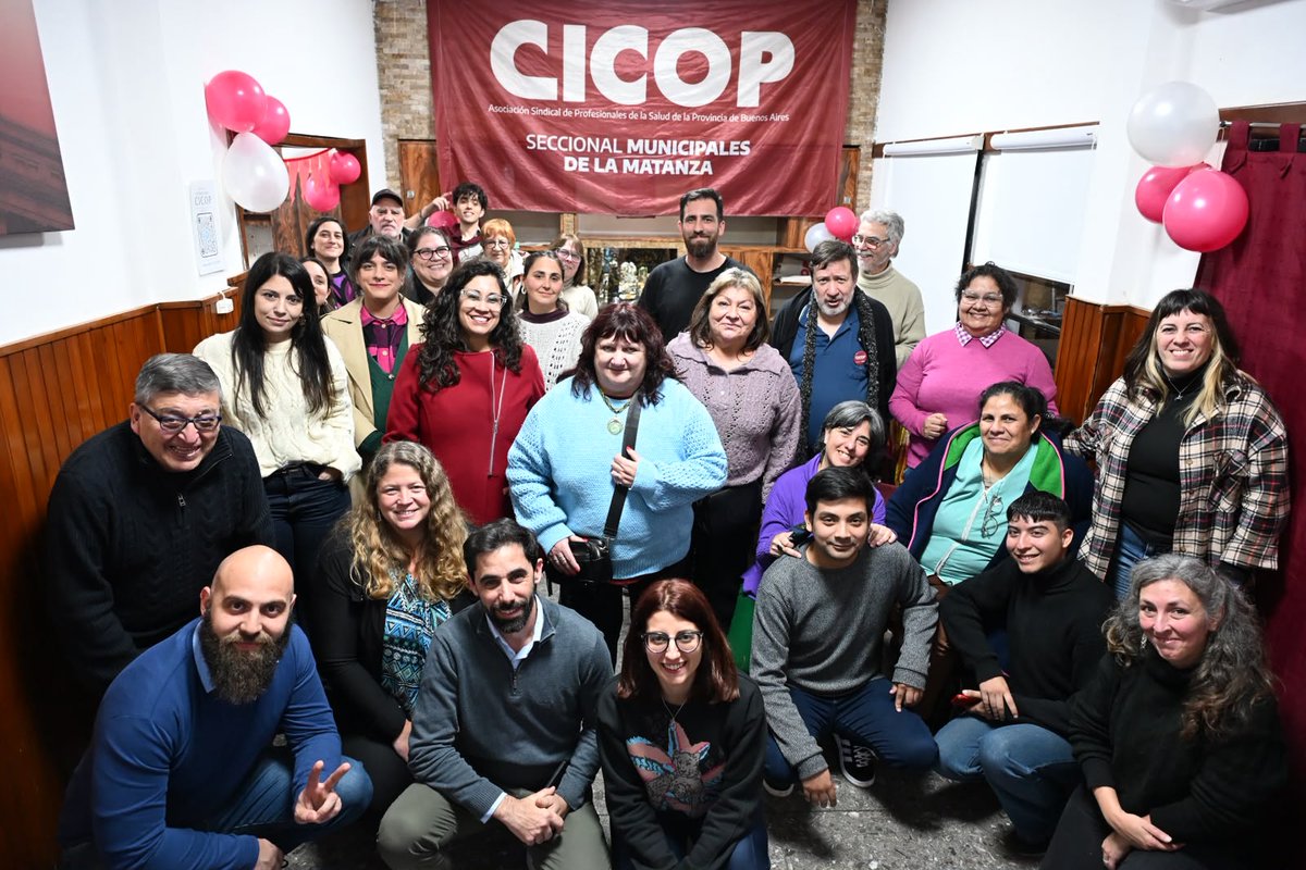 CICOP_ok's tweet photo. ⭕️ Hoy acompañamos la inauguración de la nueva sede de la Seccional #CICOP #LaMatanza, en Perú 2723, San Justo.
Un nuevo espacio para encontrarnos, fortalecer nuestra organización y seguir defendiendo unidxs la salud pública y los derechos de sus trabajadorxs. https://t.co/tFPZL9f8gG