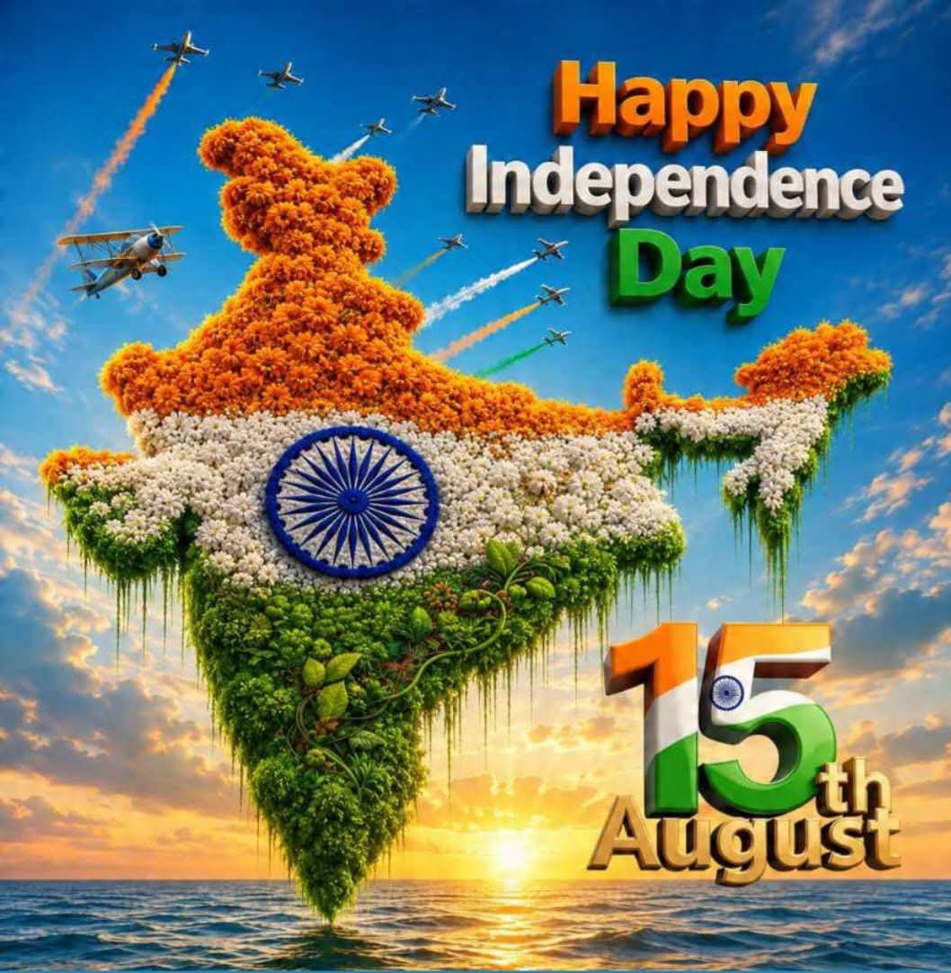 bharatraikwar8's tweet photo. स्वतंत्रता दिवस की सभी के लिये बधाई और शुभकामनायें https://t.co/JNDkSt43ti