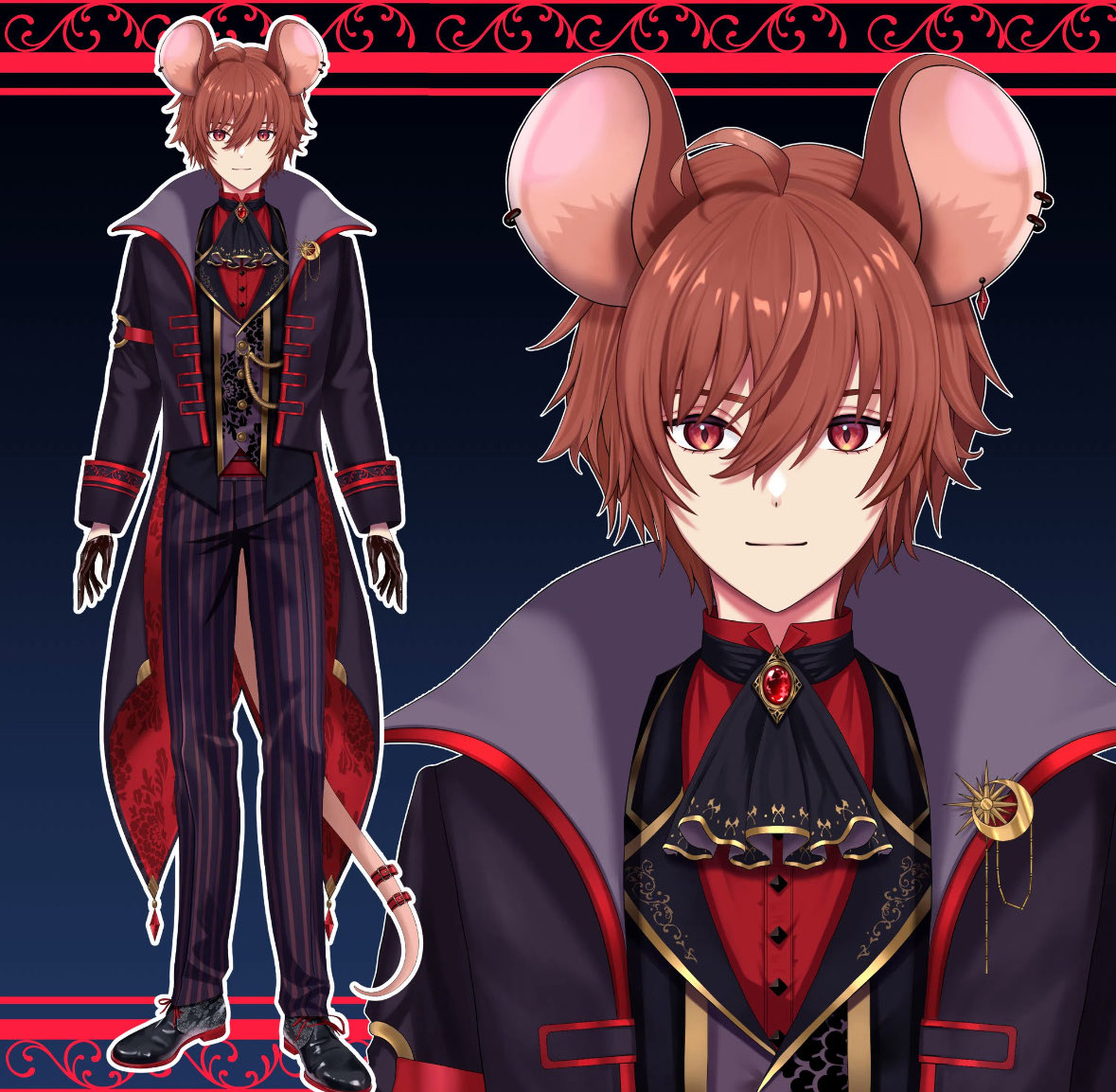 RatsuraVT's tweet photo. @KiranaYonome My sister can finally reveal herself since she just debuted! https://t.co/1h6bSQX9nN