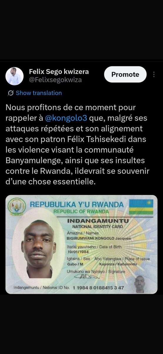 BitwengeM's tweet photo. @Binza_Oz Kongolo le conseil de Tchisekedi Tchilombo https://t.co/a5cuBuRkVb